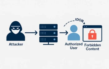 broken access control explained IDOR attack flow diagram