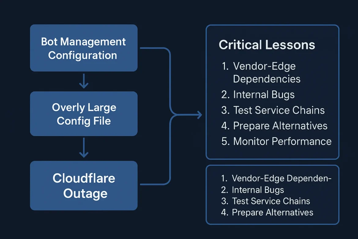 Cloudflare Outage Explained – 5 Critical Lessons