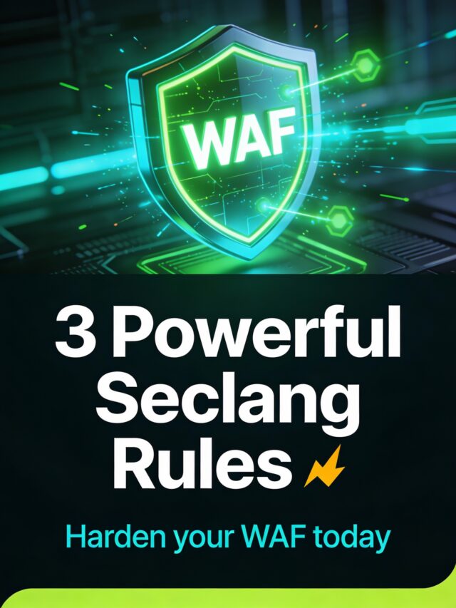 Seclang Rules You Must Know
